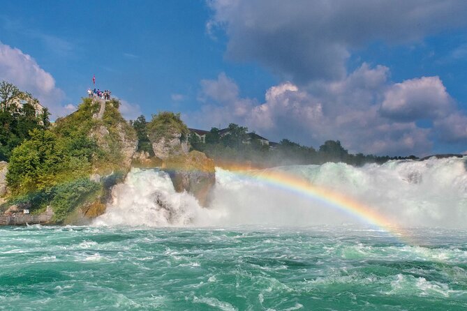 From Zurich: Rhine Falls, Chocolate and cheese factory (KTZ373) - Rhine Falls morning: timing, viewpoints, and the boat option