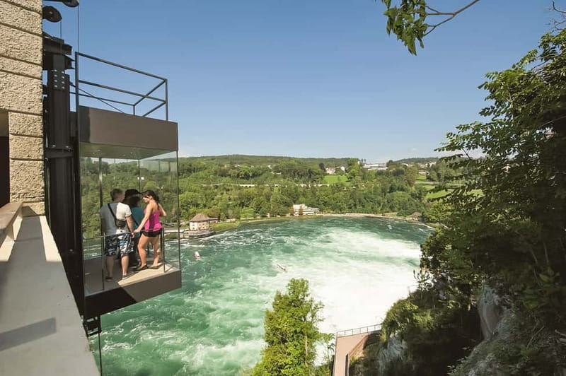 From Zurich: Rhine Falls Coach Tour with Entry Tickets - The optional boat cruise in summer: the close-up most people remember