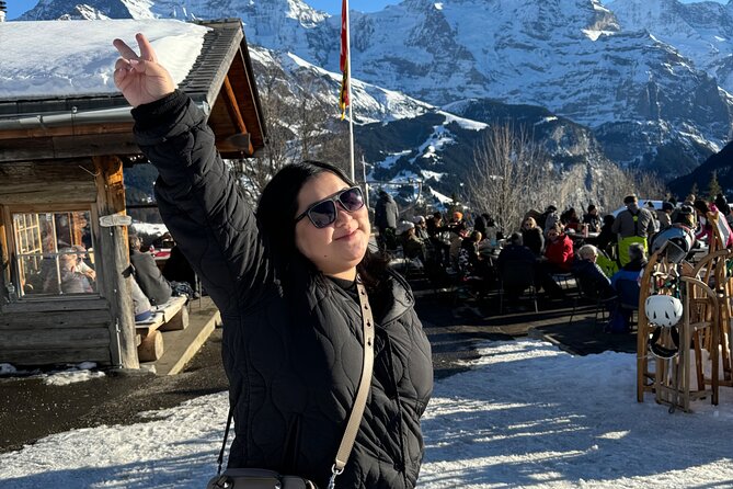 Full Day Luxury Private Tour in Swiss ALPS - Sulwald Stübli lunch stop: cable car up for Eiger, Mönch, Jungfrau views