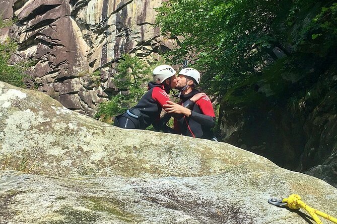 Fun and Adventure - Best beginner canyoning near Bellinzona - Inside Boggera: emerald pools, natural slides, and rope work