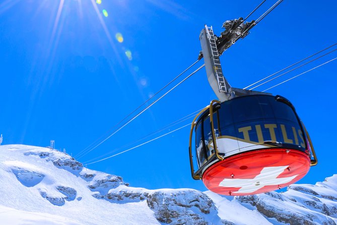 Fun Day in the Snow All Year Long! (Private Tour) - Mt. Titlis: cable cars, glacier drama, and big views