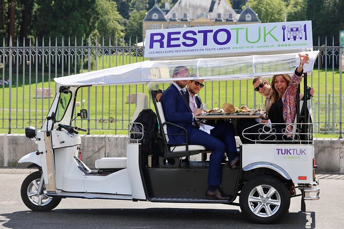 Geneva Apero TukTuk Tour - Getting around Geneva in an eco-friendly eTukTuk