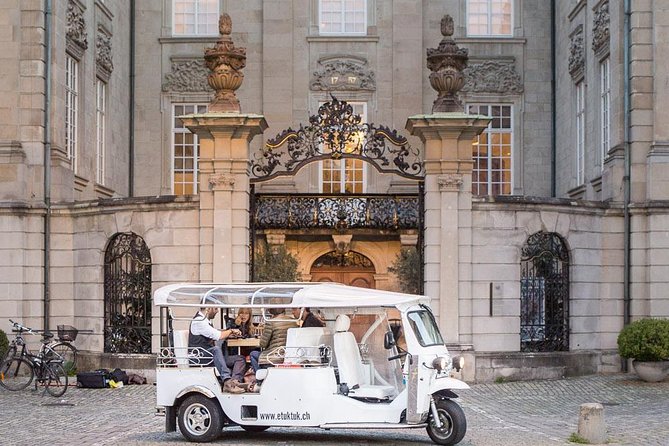 Geneva Chocolate Tour in a Tuk Tuk - eTukTuk Ride, Real Timing, and Where You Start and Finish