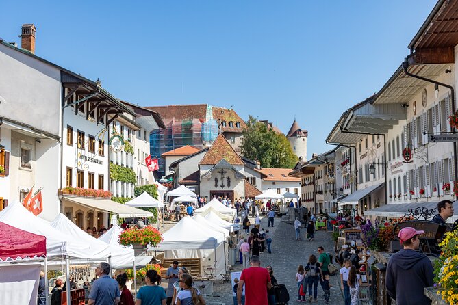 Gruyères, Cheese Factory & Maison Cailler Day Trip from Bern - Gruyères Old Town and the 13th-century castle, with breathing room