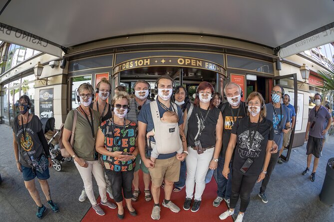 In the footsteps of Freddie Mercury - Marché Couvert start, 5:30 pm timing, and a short walk you can handle