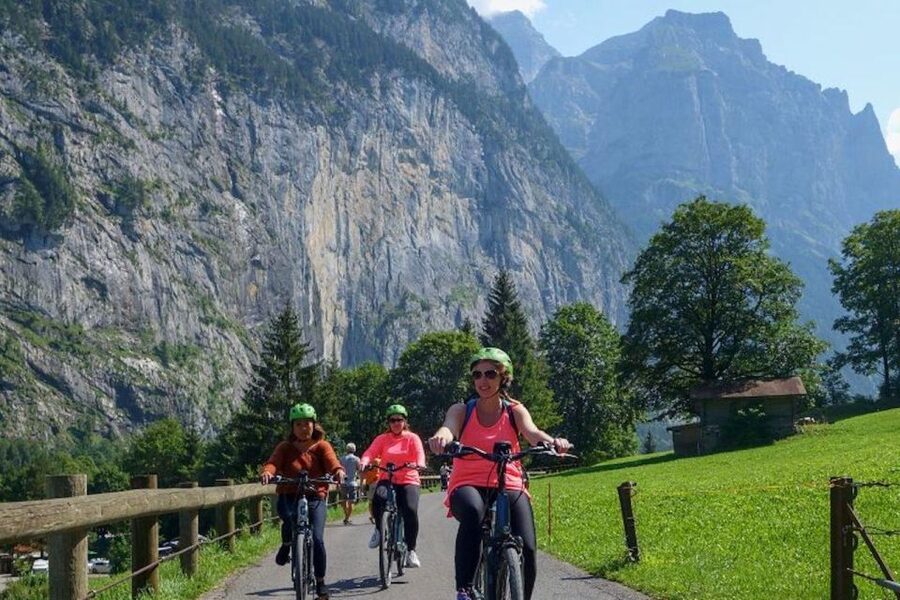 Interlaken: 72 Waterfalls Valley & Lauterbrunnen E-Bike Tour - Lütschine Pass-By Time, So the Route Feels Like a Tour, Not a Hurry