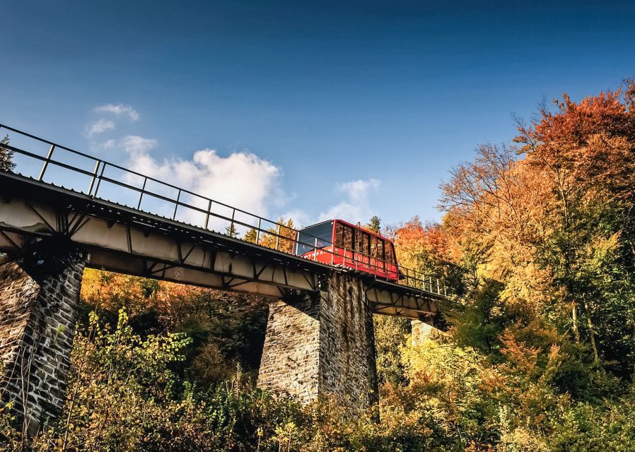 Interlaken: Funicular Ticket to Harder Kulm - The 10 minute climb: what you’ll see on the way up