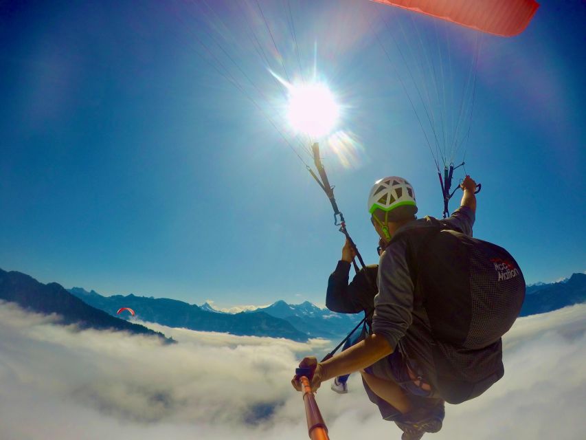 Interlaken: Paragliding Tandem High Flight - Film and photo service is not included, and quality expectations vary