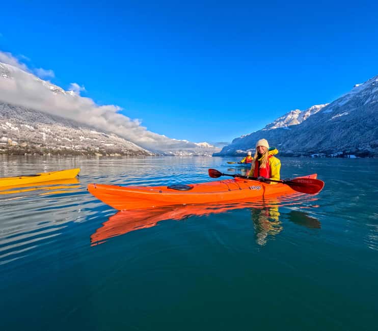 Interlaken: Small-Group Winter Kayak Tour on Lake Brienz - Key highlights you will feel fast