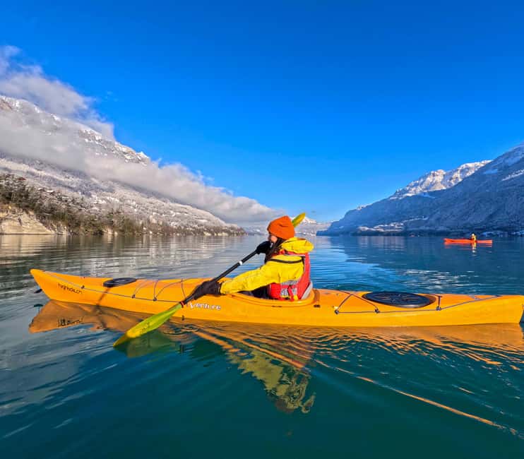 Interlaken: Small-Group Winter Kayak Tour on Lake Brienz - Suit up right: drysuit comfort, gloves, and the layering that matters