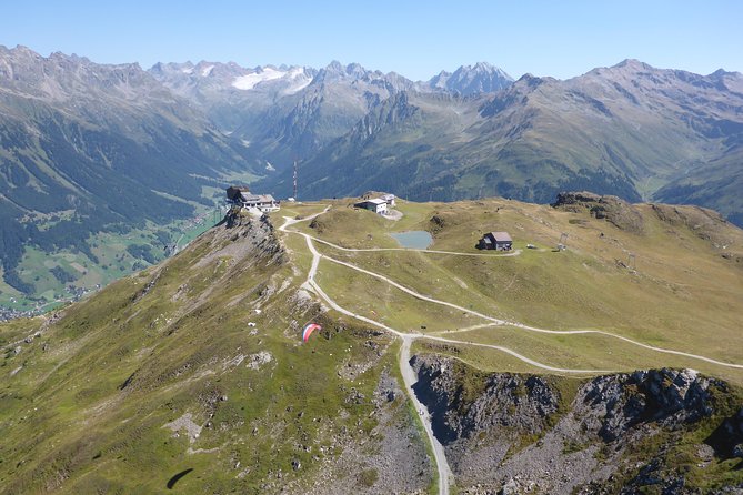 Klosters Tandem Paragliding Flight from Gotschna - Views over Davos and Klosters, with a clear plan for nerves