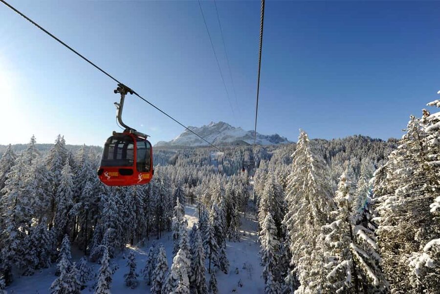 Kriens: Mt. Pilatus by Panoramic Gondola and Aerial Cableway - Getting Up: Panoramic Gondola From Kriens to Fräkmüntegg