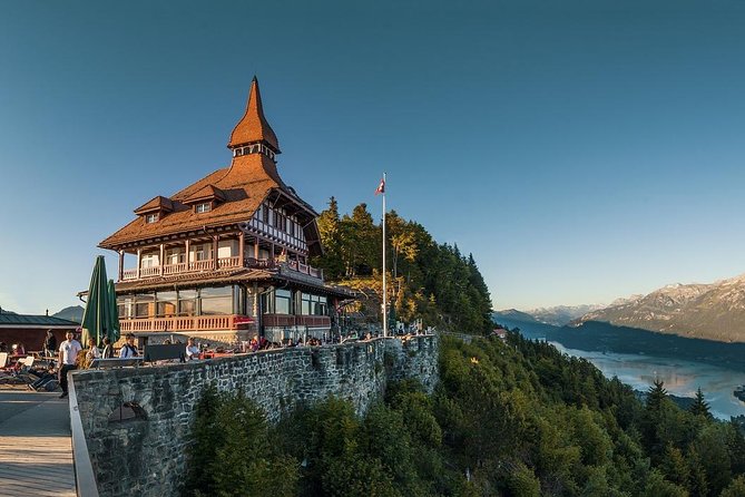 (KTG361) - Interlaken day trip by bus from Geneva - Harder Kulm and the Lake Views: The Most Scenic Reward