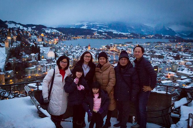 Lucerne Best Guided Walks - Chaff Bridge, ancient walls, and uphill panoramas