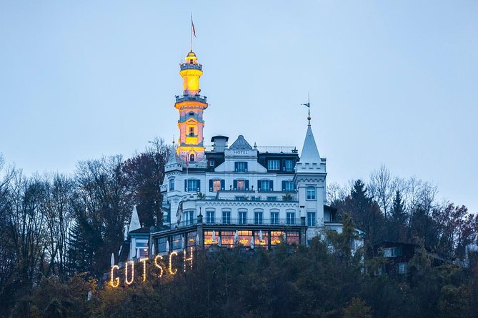 Lucerne by Night Photo Tour - Lucerne Castle at night: using the lift access for better timing