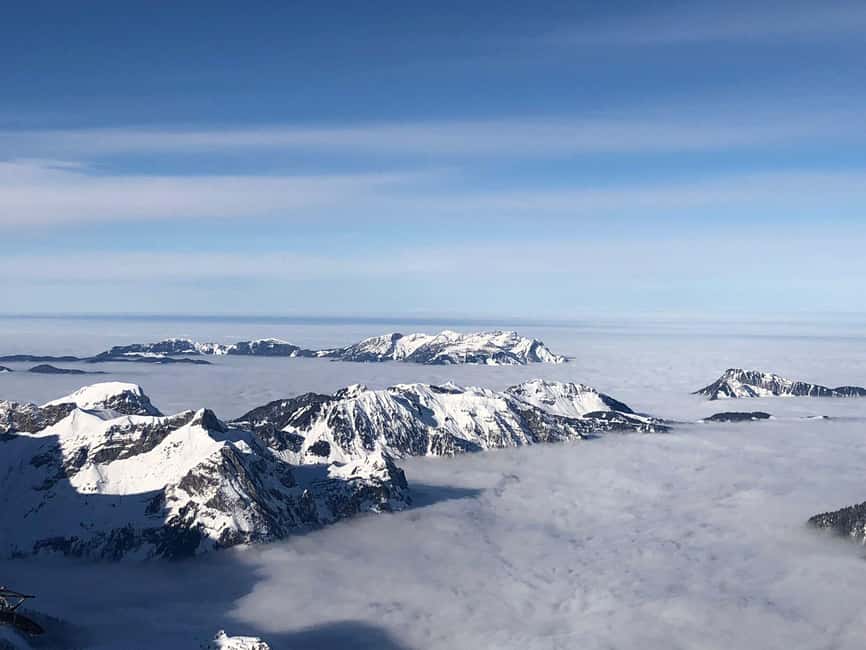 Lucerne: Mount Titlis Day Trip with Cable Car Ride - Ice Grotto and Titlis Cliff Walk: two icy experiences, one unforgettable height