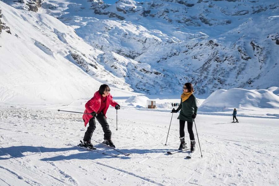 Lucerne: Mount Titlis First time Ski Experience - Trübsee Snow Park: Your First Ski Try Without Stress