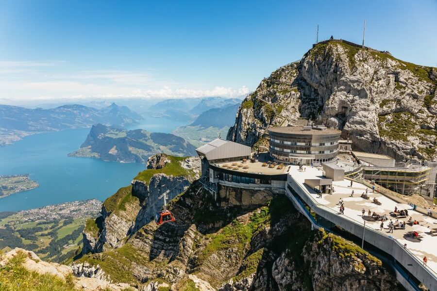 Lucerne: Mt. Pilatus Cable Car, Cogwheel Train & Lake Cruise - Dragon Ride + Gondolas: Getting Your First Big Views Fast