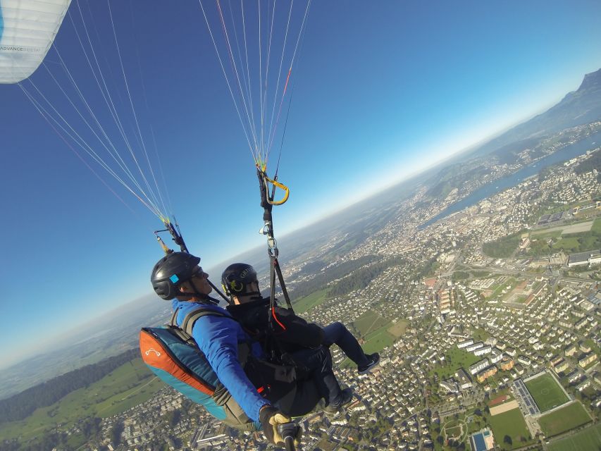Lucerne: Tandem-Paragliding Flight - The Cable Car and Photo Costs You Should Budget For