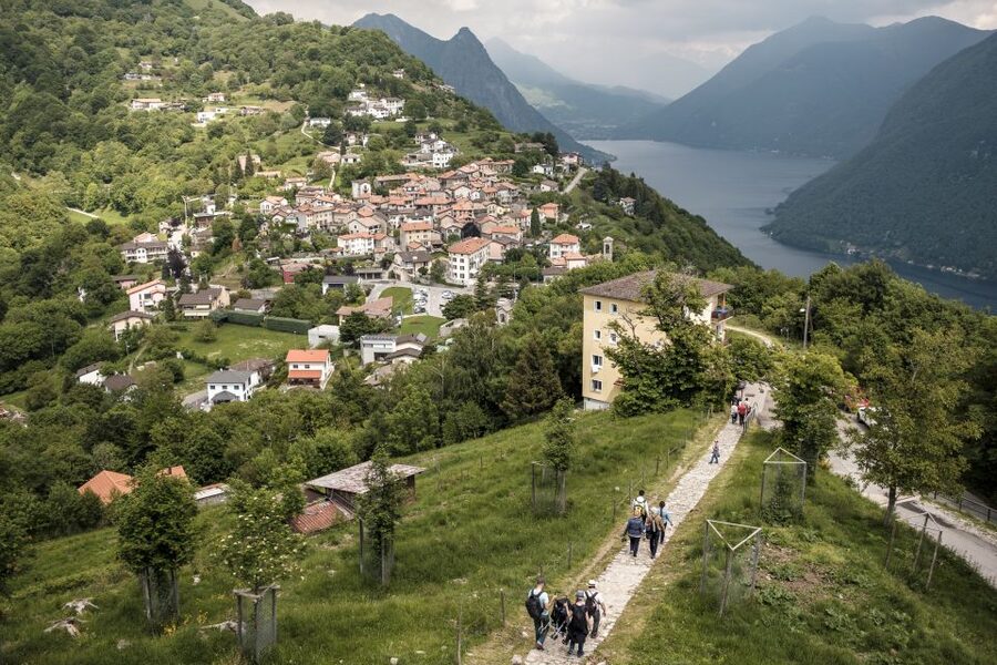 Lugano: 4.5-Hour Monte Bré Visit w/ Funicular Ride - Meeting in Lugano, Then the Cassarate Boat Ride