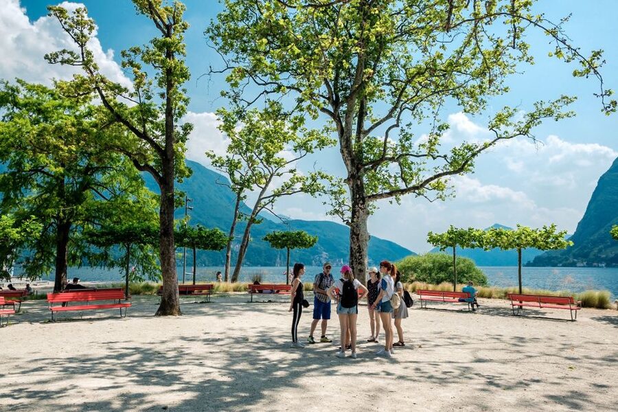 Lugano: Guided Walking Tour to Gandria with Boat Cruise - Lake views from land and then from the water