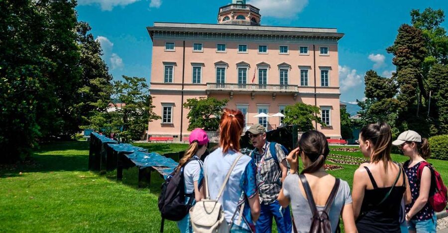 Lugano: Guided Walking Tour to Gandria with Boat Cruise - Gandria’s traffic-free charm: streets, stairs, and San Vigilio