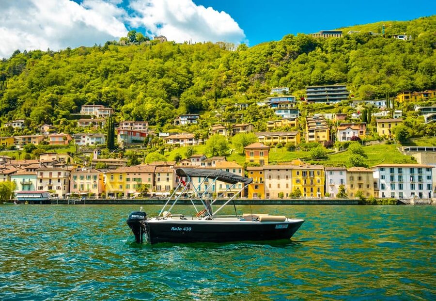 Lugano Lake: 1 hour Boat Rental - Fuel included and no hidden costs during your cruise