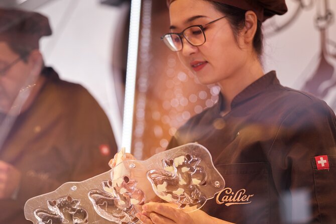 Maison Cailler chocolate factory Visit - Shop time: turning samples into a Swiss chocolate haul