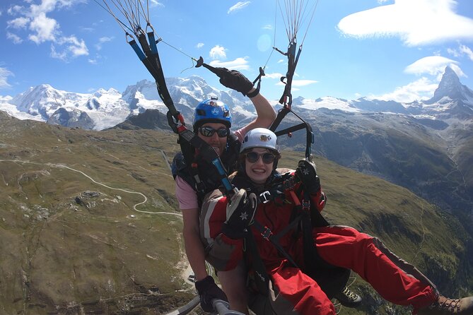 Matterhorn Paragliding flight in Zermatt (20-25min) - Where you launch from, Rothorn, Gornergrat, or Riffelberg