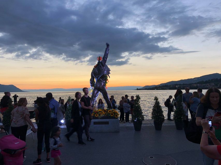 Montreux: In the Footsteps of Freddie Mercury - What you will actually learn at each kind of stop