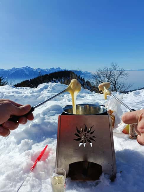 Montreux: Snowshoe Trek with Fondue and Wine - Key things to know before you go