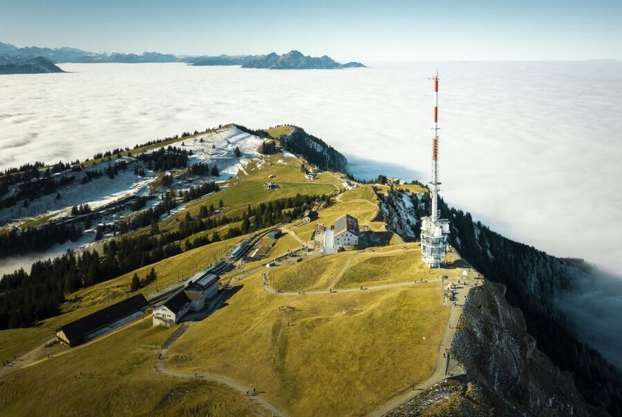 Mount Rigi: Day Pass - Getting Up From Vitznau to Rigi Kulm by Cogwheel Train