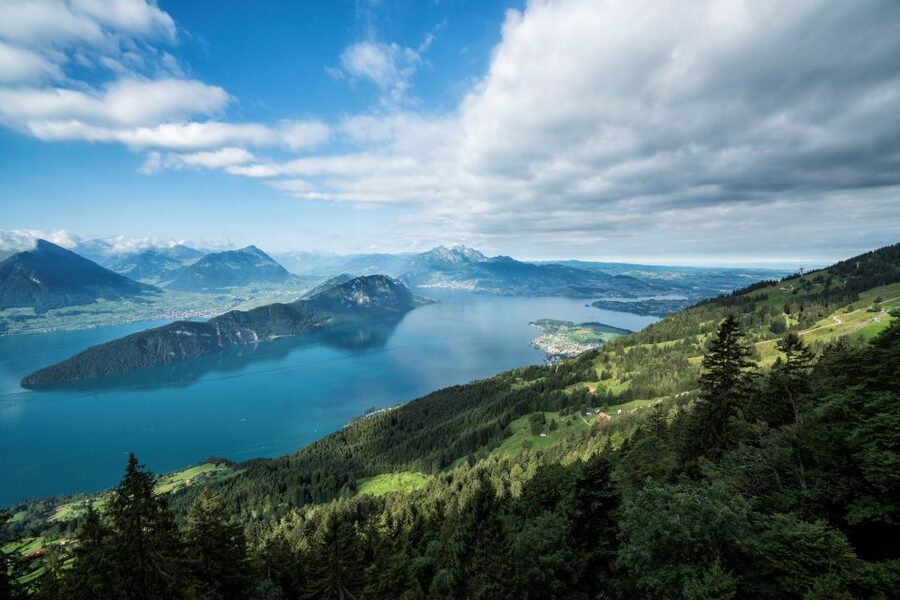 Mount Rigi: Day Pass - Seasonal Reality Check: Summer No Snow, Winter Snow-Friendly