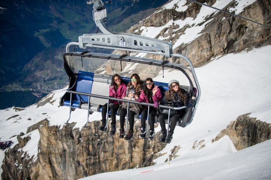 Mt. Pilatus and Mt. Titlis 2-Day Tour from Zurich - Ice Cave and Glacier Park: Ice Flyer, Cliff Walk, and the highest bridge detail