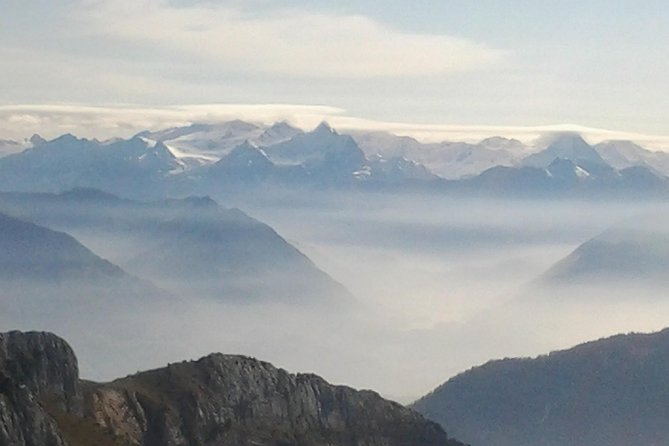 Mt. Pilatus Golden Roundtrip Private Day Trip from Luzern - Descending by aerial cableway: the included ride that keeps the day feeling smooth