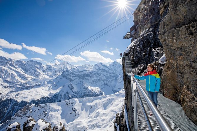 Mt. Schilthorn & Mürren Private Day Trip from Interlaken - Skyline View Platform: an extra level for people who love angles