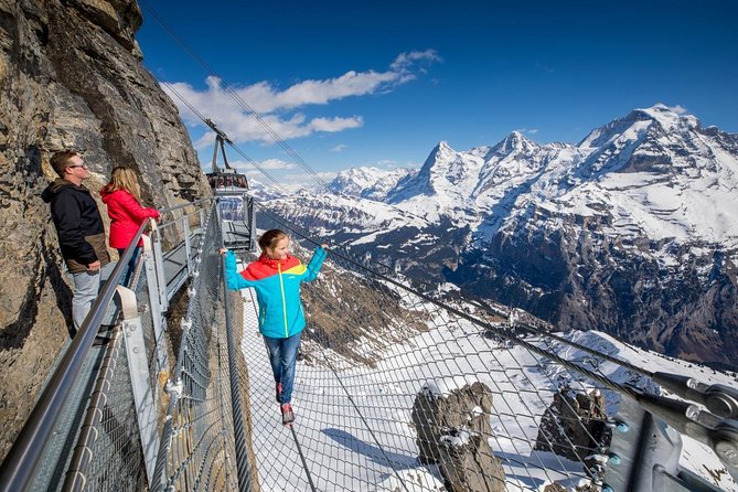 Mt. Schilthorn & Mürren Private Day Trip from Interlaken - The Stechelberg cable car ride, where the views start doing the work