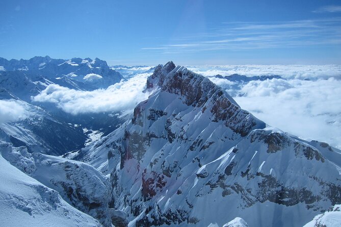 Mt. Titlis Glacier & Lucerne Old Town Tour | From Lucerne - Lucerne Old Town walk, Chapel Bridge and Lion Monument with context