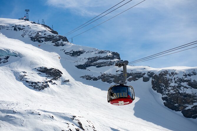 Mt. Titlis Glacier & Lucerne Old Town Tour | From Zurich - Mt. Titlis: Glacier Cave, Cliff Walk, and the Ice Flyer Option