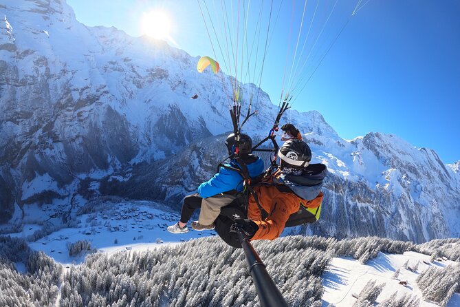 Mürren Lauterbrunnen: Paragliding Panorama Tandem Flights - Safety, comfort, and who should not book