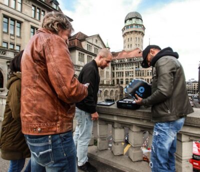 Outdoor Escape Game with Augmented Reality trough Zurich