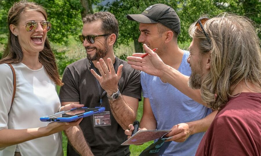 Outdoor Escape Game with Augmented Reality trough Zurich - Timing, pacing, and avoiding orientation stress