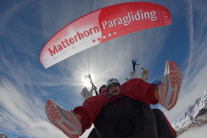 Panoramic Paragliding Flight in Zermatt Matterhorn (15-20min) - Where you launch: Riffelberg or Blauherd at about 2600 m