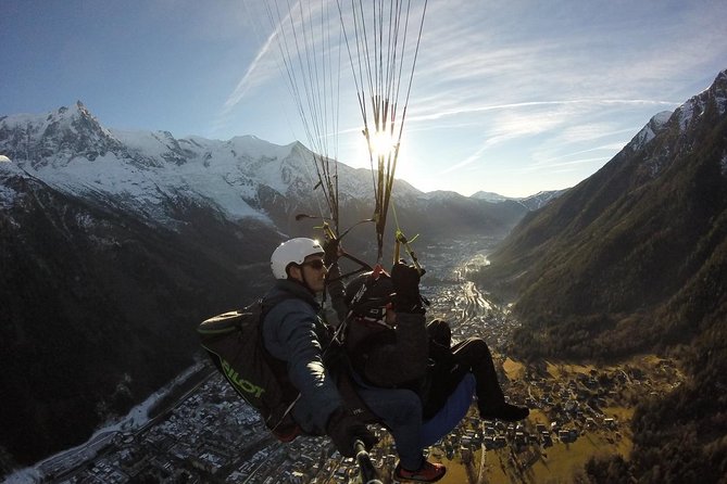 Paragliding Experience from Chamonix and Aiguille du Midi - A Big Mont Blanc Day From Geneva