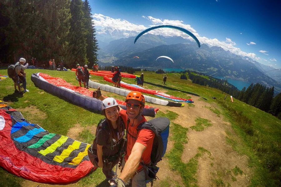 Paragliding Tandem Flight in Interlaken - From Höhenmatte to Beatenberg: The Simple Plan That Gets You Flying
