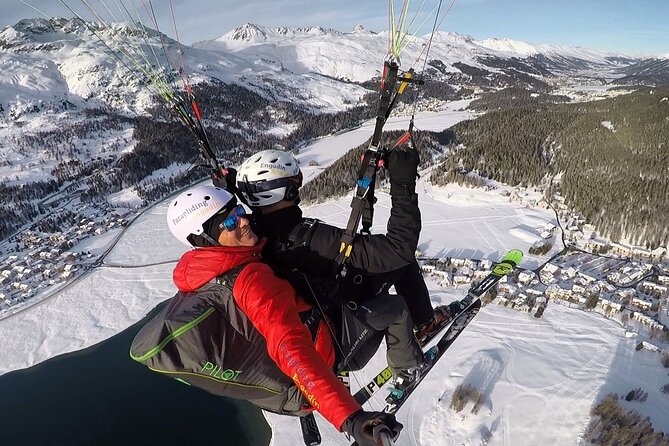 Paragliding Tandem Flights in Engadin - From Silvaplana to Corvatsch: how the day flows