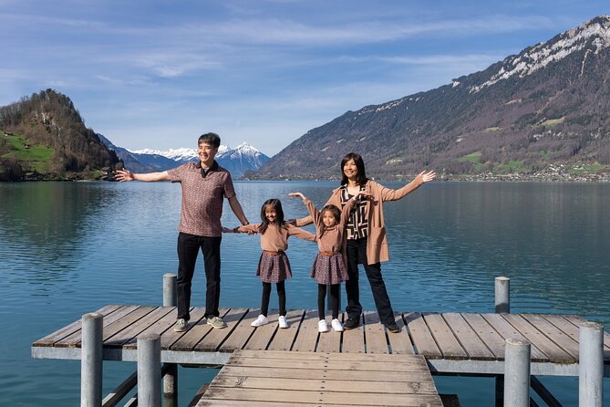 Phototour Photoshoot at the Lake Brienz, Iseltwald, Interlaken - Hohematte Park for Wider Views and Classic Compositions