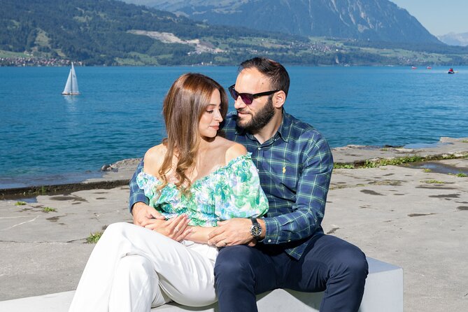 Phototour Private Photoshoot in Interlaken & Lake Brienz and Thun - Unterseen old town: Aare views, 500-year-old buildings, and a church backdrop