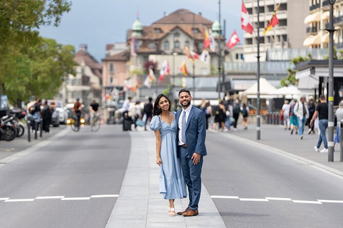 Private Photoshoot in Interlaken and Lake Thun - Why the studio flash outdoors makes a real difference