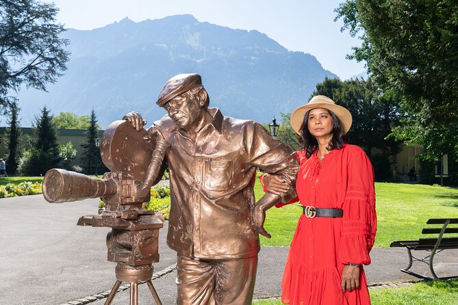 Private Photoshoot in Interlaken and Lake Thun - Stop 1: Hohematte Park, where your session starts with a polished look